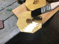 Applying spar varnish