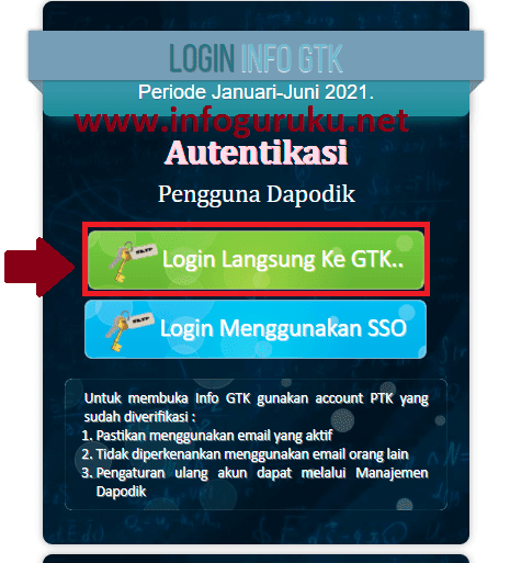update cara cek info gtk terbaru semester 2 tahun 2021