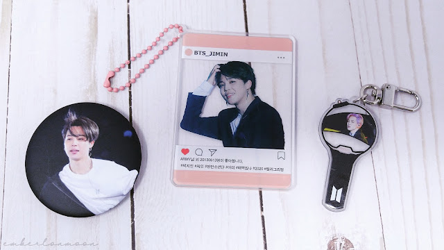 Color Greetings of Jimin | Keychains & Pin