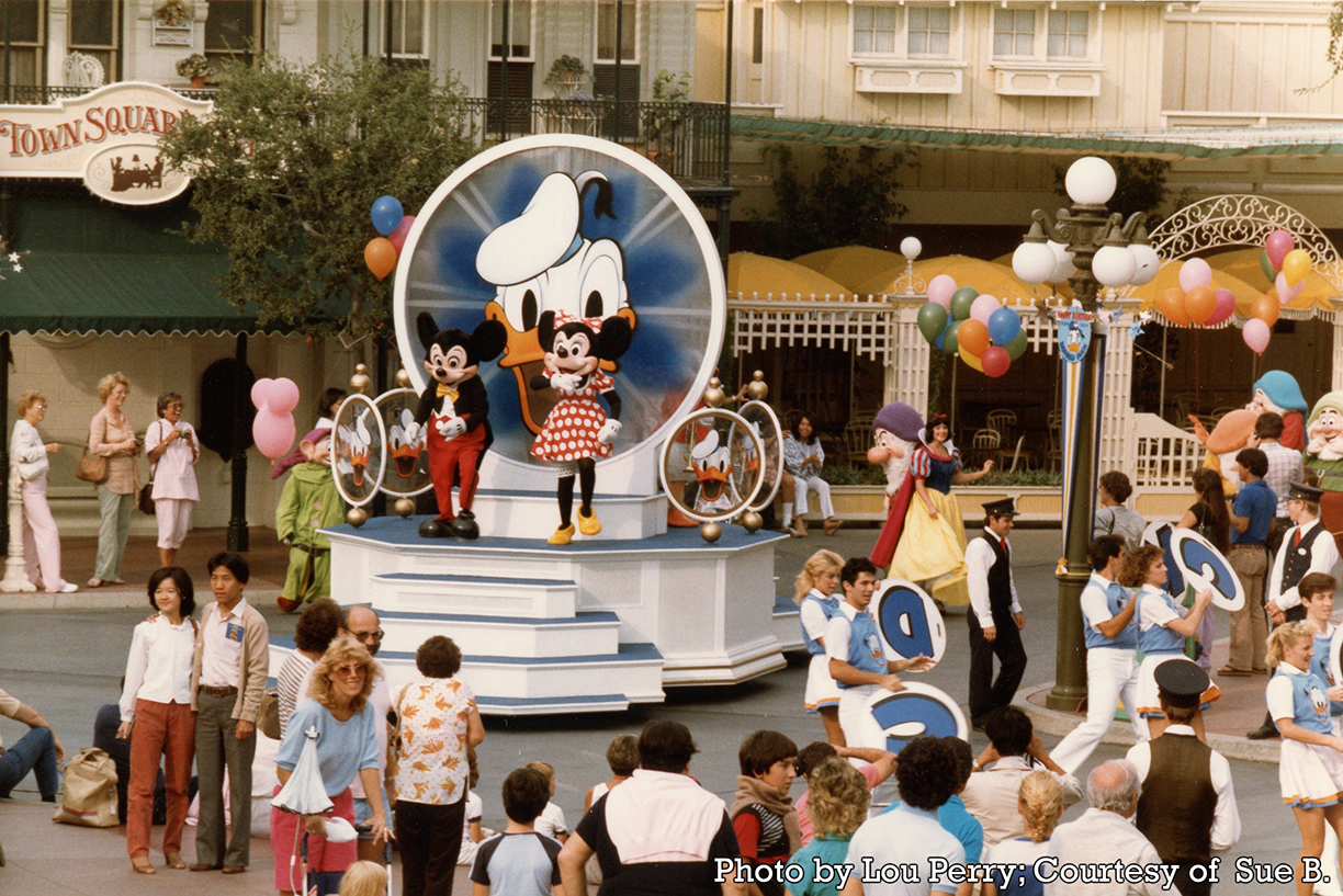 GORILLAS DON’T BLOG: Donald Duck’s 50th Birthday Parade, October 1984