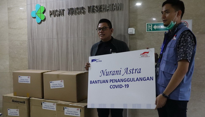 Cegah Penyebaran Covid-19, Astra Serahkan Bantuan Rp63 Miliar