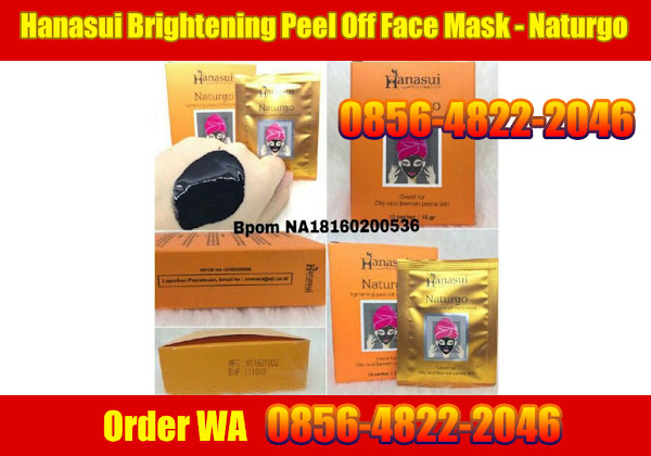 review mengenai produk Hanasui Brightening Peel Off Face Mask