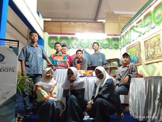 SMK Negeri 7 Palembang Tampilkan Hasil Karya Seni Dalam Pergelaran Sriwijaya Expo