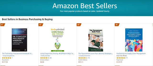 Amazon Australia Best-seller #1 in Business Purchasing & Buying (screenshot)
