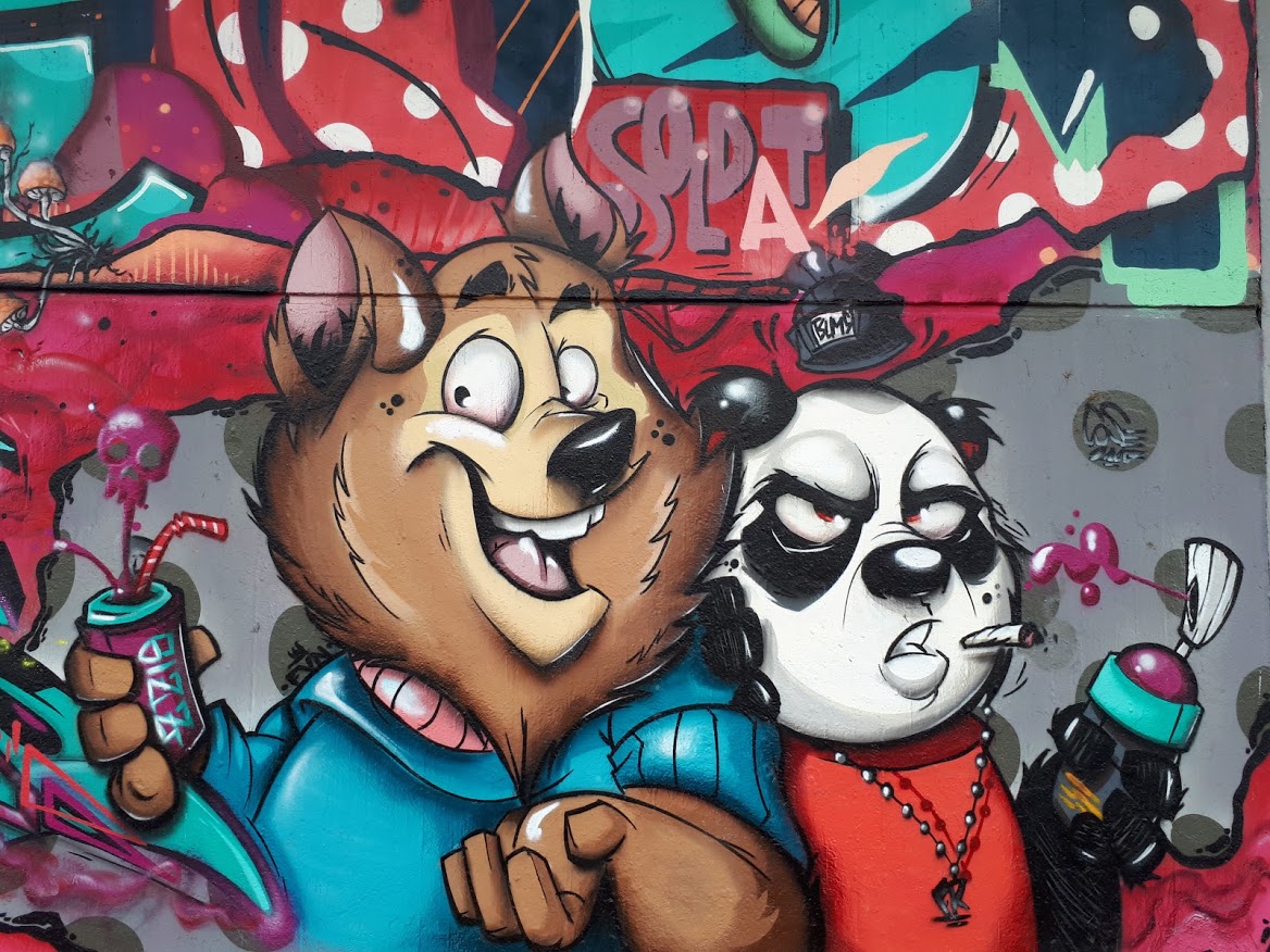 Use My Camera Graffiti 8 A Panda Not To Be Triffled With