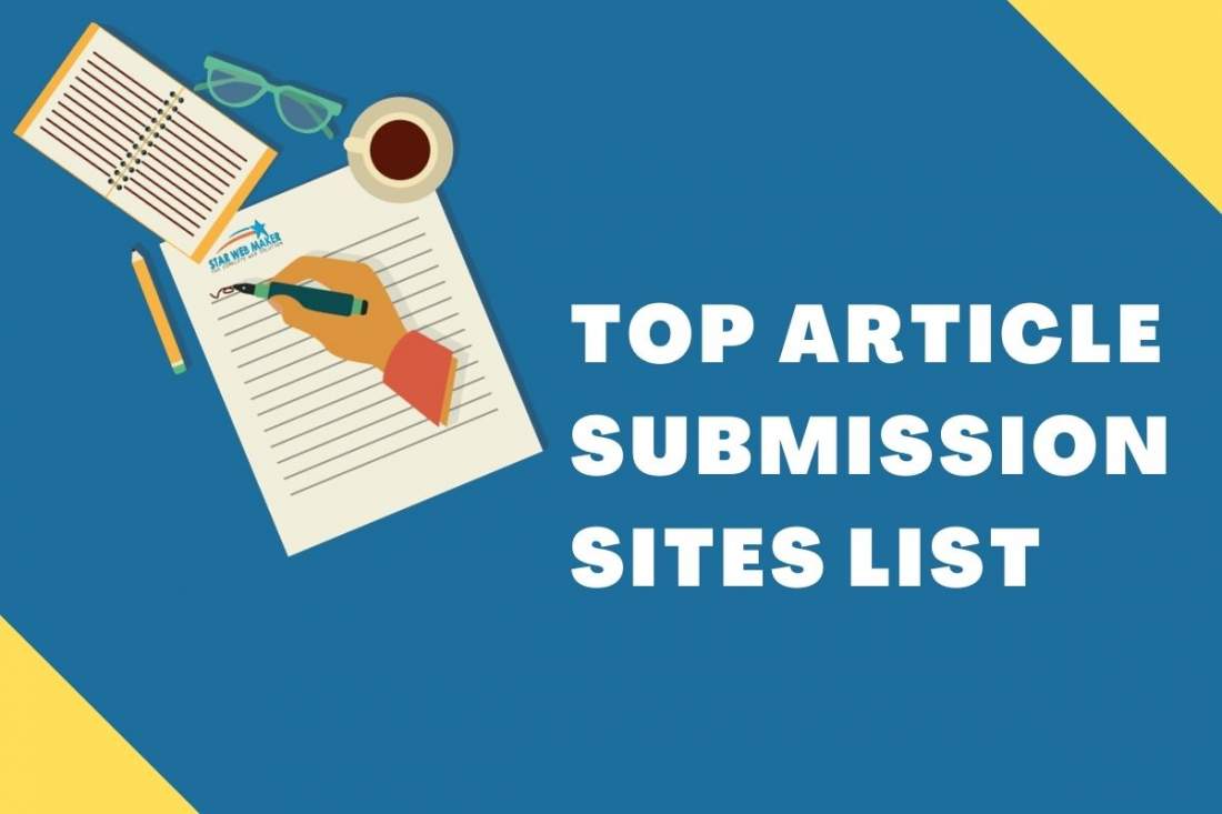 Top 65+ [FREE] Article Submission Sites (Dofollow High DA) List in 2023