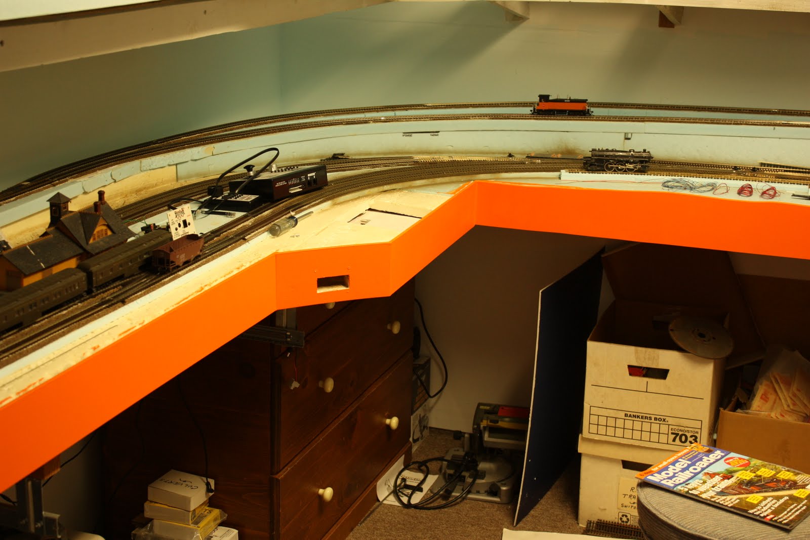 Dean's Model Railroad Fascia for the Railroad