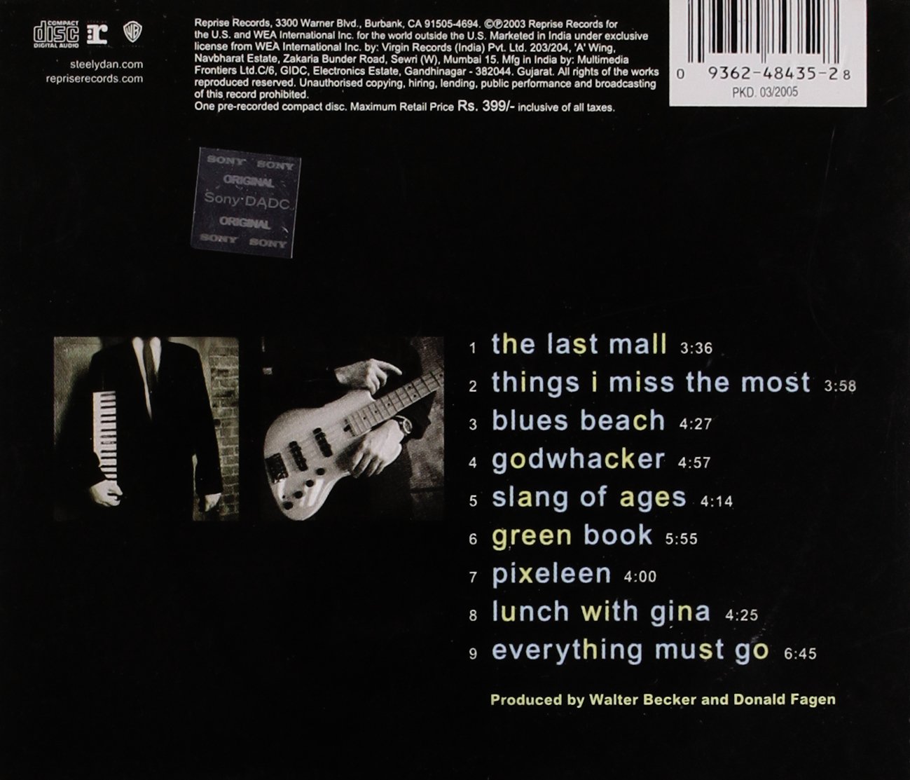 Classic Rock Covers Database Steely Dan Everything Must Go On (2003)