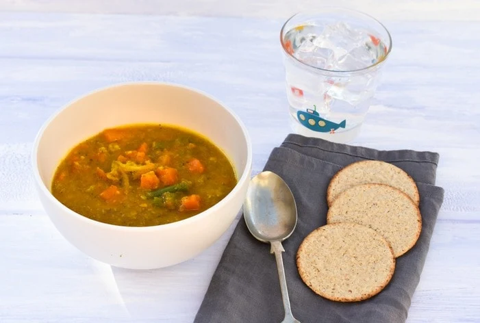 Easy Carrot & Mixed Vegetable Soup - 5:2 diet