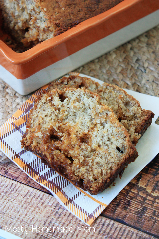 Spiced Butterscotch Banana Bread Mostly Homemade Mom