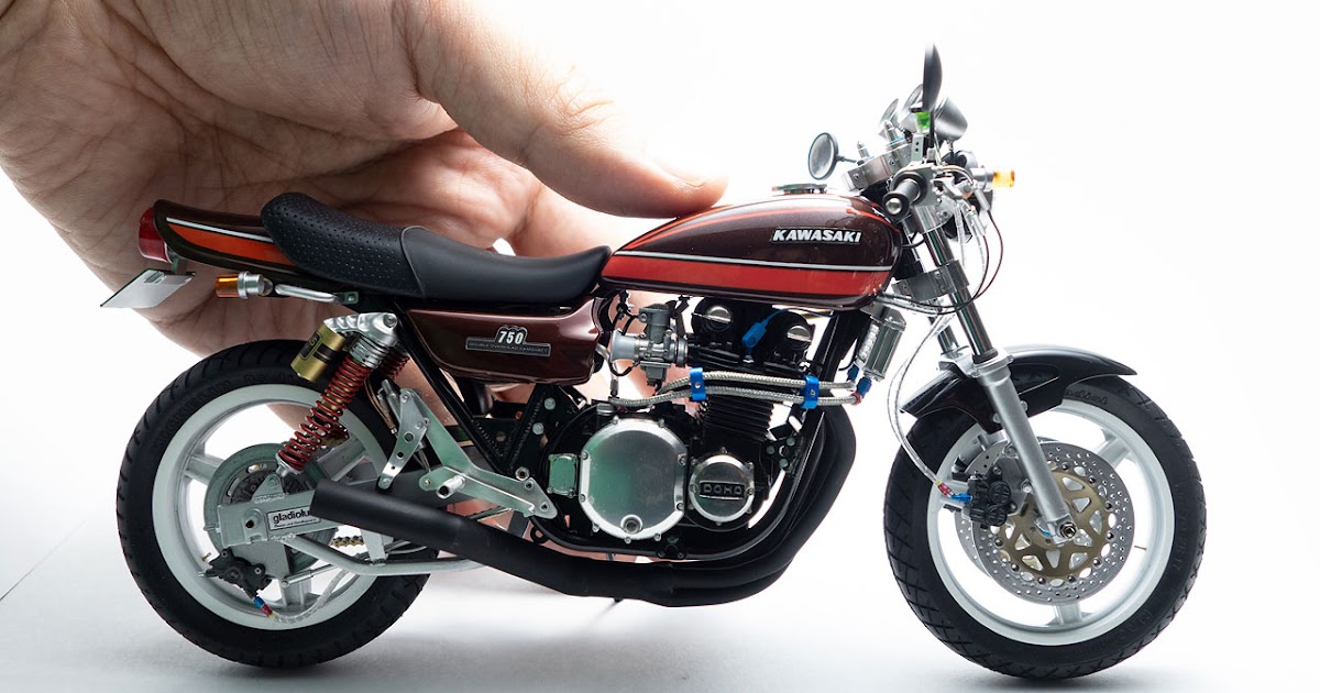 Aoshima 1/12 Kawasaki Z2 750RS '73 Custom