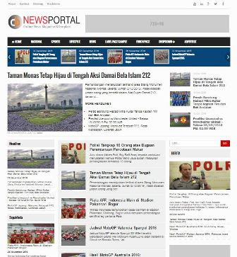 CB News Portal - Template Blog Berita SEO Friendly Responsive Terbaru