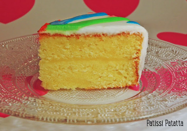 cake design, glaçace royal, gâteau multicolor, gâteau citron, lemon-curd, gâteau abstrait