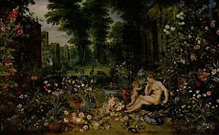 "Smell", from Allegory of the senses by Jan Brueghel the Elder, Museo del Prado