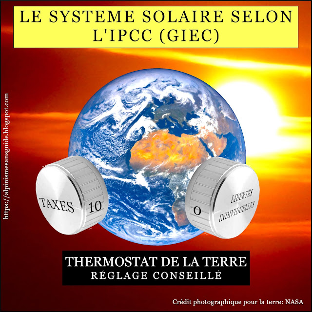 réchauffement climatique, le thermostat de la terre