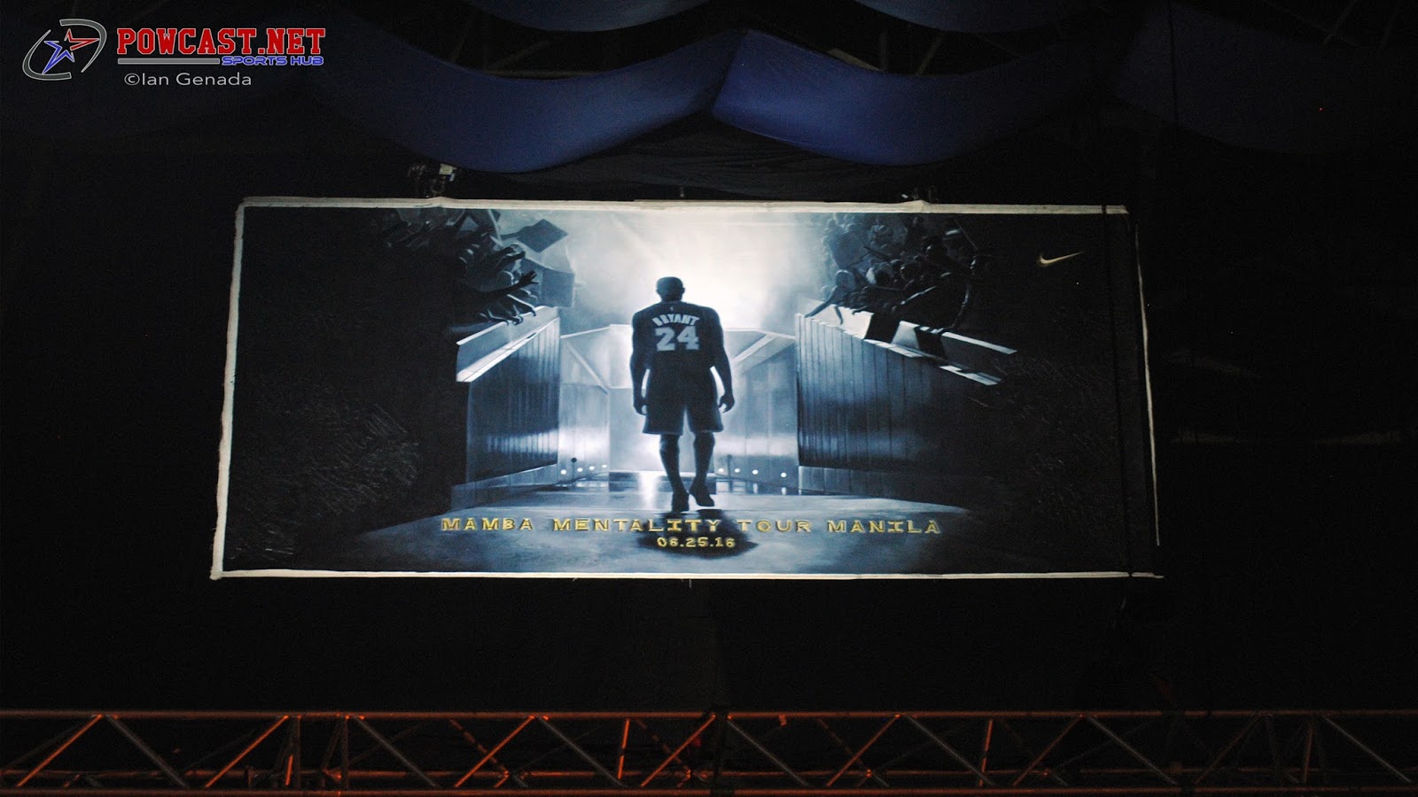 Kobe Bryant S Banner Unveiled In Mamba Mentality Night In Manila