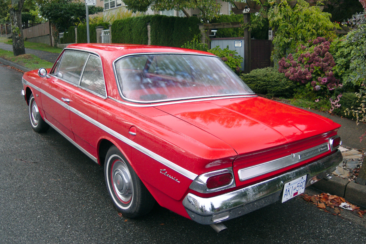 Old Parked Cars Vancouver 1964 AMC Rambler 770