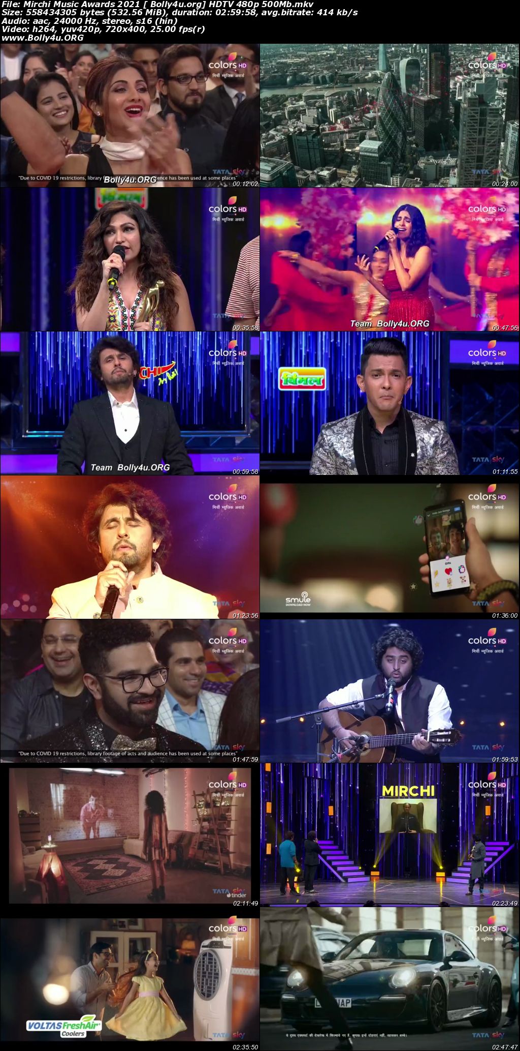 Mirchi Music Awards 2021 HDTV 480p 500Mb 28 March 2021 Download Mirchi Music Awards 2021 HDTV 480p 500Mb 28 March 2021 Download