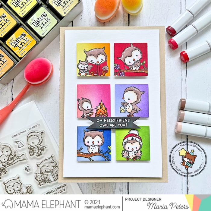 mama elephant | design blog: STAMP HIGHLIGHT: Owl Are You