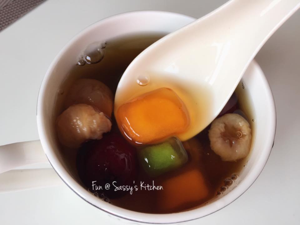 Plate & Palate Tapioca flour jelly by Angela Seah Thulin