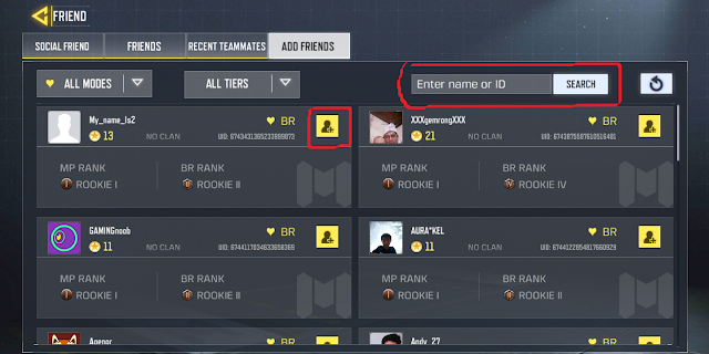 How to add friends in Add Friends COD How to add friends in Add Friends COD