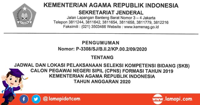 Pengumuman Cpns 2019 Kemenag Informasi Cpns Asn Indonesiainfo Cpns Asn Indonesia 2021