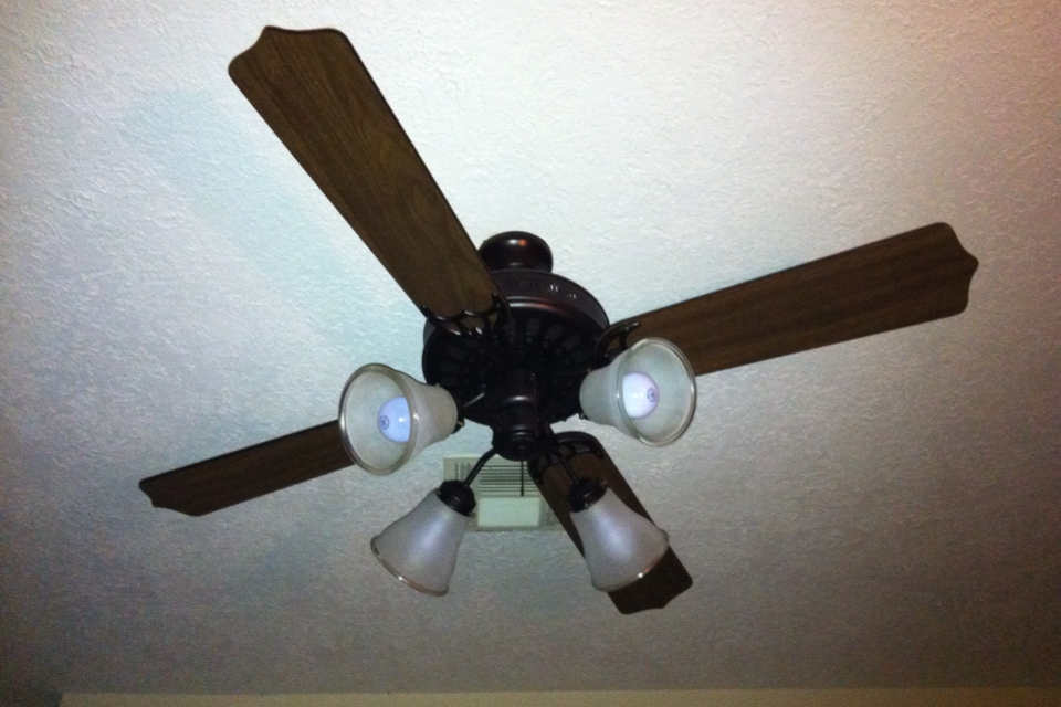 Pretty Organized DIY Home Ceiling Fan Makeover