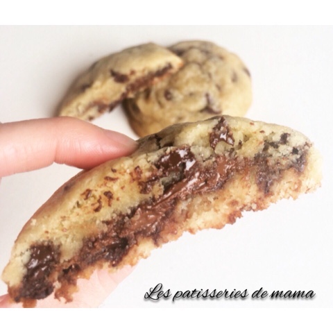 Les pâtisseries de mama: Cookies fourrés au Nutella