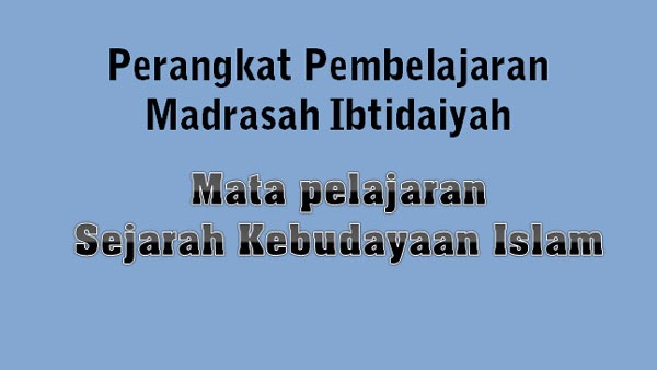 Prota Promes Rpp Silabus Skl Sk Kd Mata Pelajaran Ski Mi Kelas 4 5 6