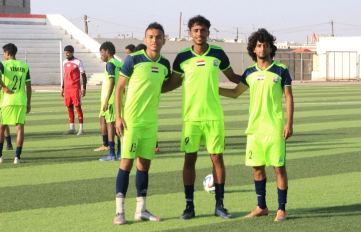 بالصور | تدريبات المنتخب اليمني الأولمبي ضمن المعسكر الدريبي الداخلي في محافظة المهره
