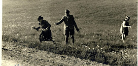 Heinrich Himmler gathers daisies with is family 19 June 1941 worldwartwo.filminspector.com