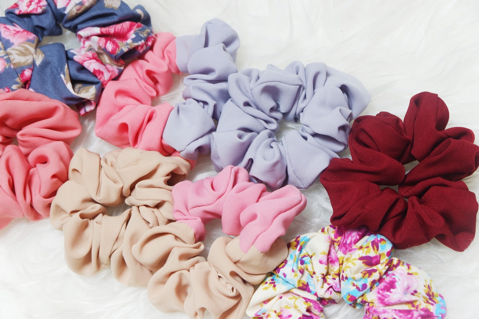 Cara Membuat Ikat Rambut Scrunchie Tanpa Mesin Jahit