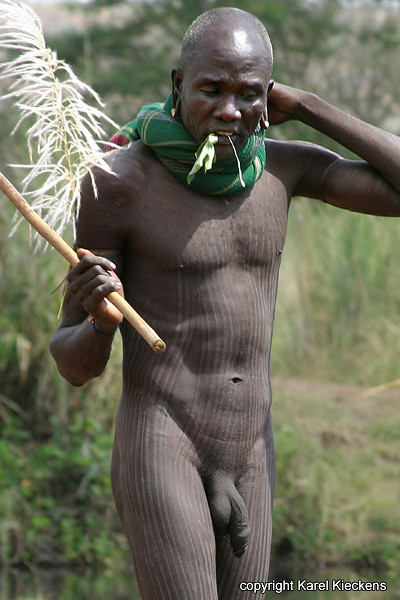 Mursi Male Tribe