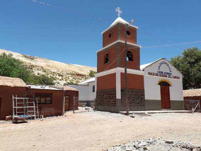Ist wirklich schön geworden die neue Kapelle in Casa Grande Bolivien