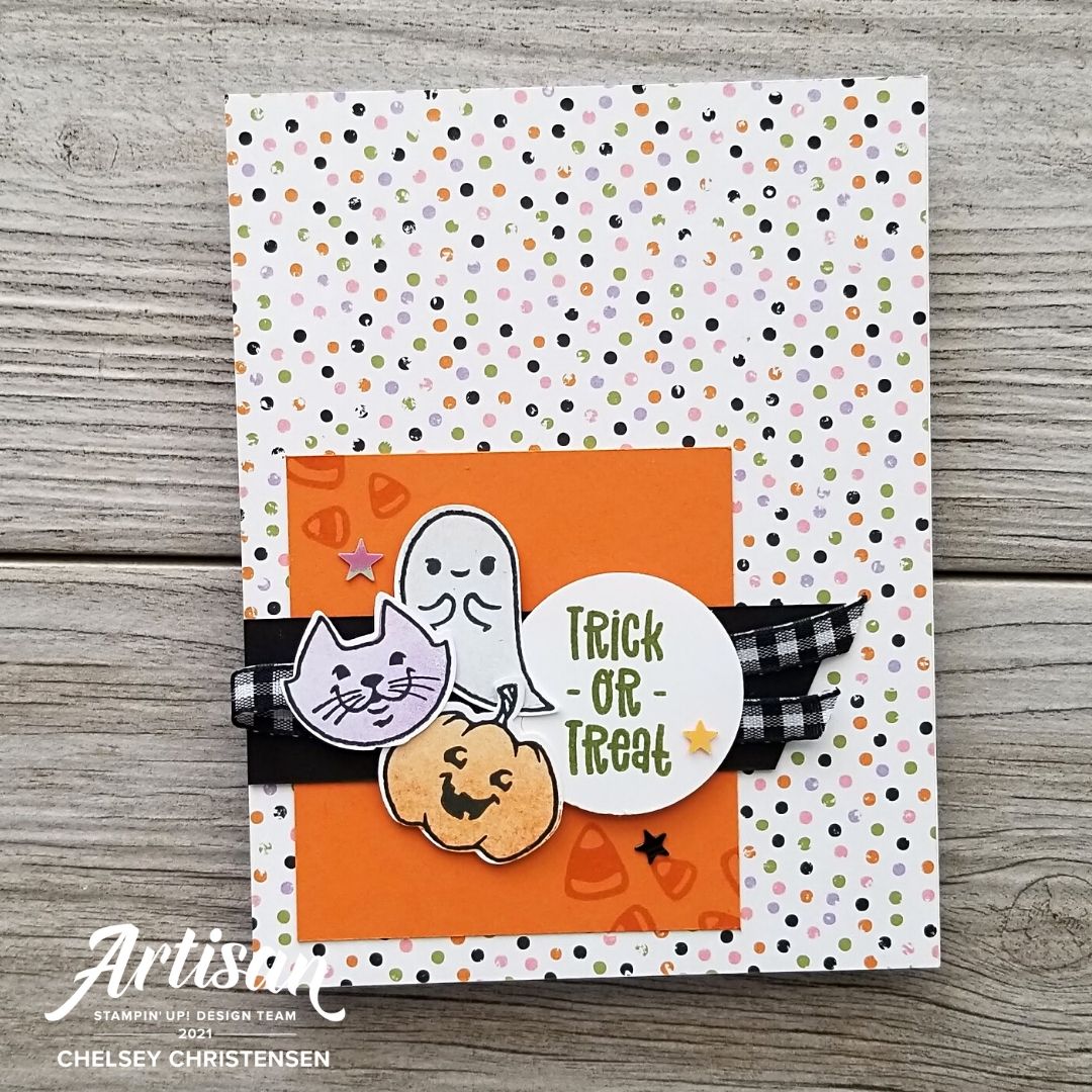 Creative Chelsey Cutest Halloween Quick & Simple Handmade Card from