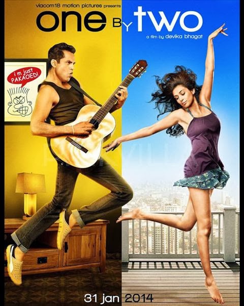 One By Two 2014 Hindi DVDRip 480p 400mb