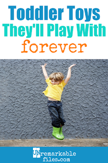 From a mom of 6 who knows, here are 6 of the best toddler toys for awesome, long-lasting fun that converts from toddler to preschooler and beyond. These convert from toddler to preschool and beyond, making them ideal birthday and Christmas gifts for 1 year olds and 2 year olds that will last for years and years. #toddlertoy #1yearsold #2yearold #christmas #birthday