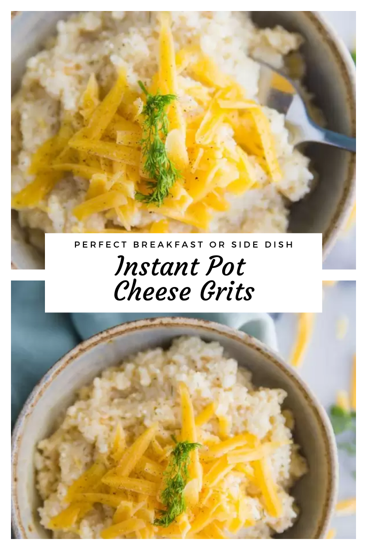 Instant Pot Cheese Grits