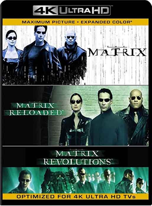 Matrix 1-2-3 (1994-2003) 4K 2160p UHD [HDR] Latino [GoogleDrive] 