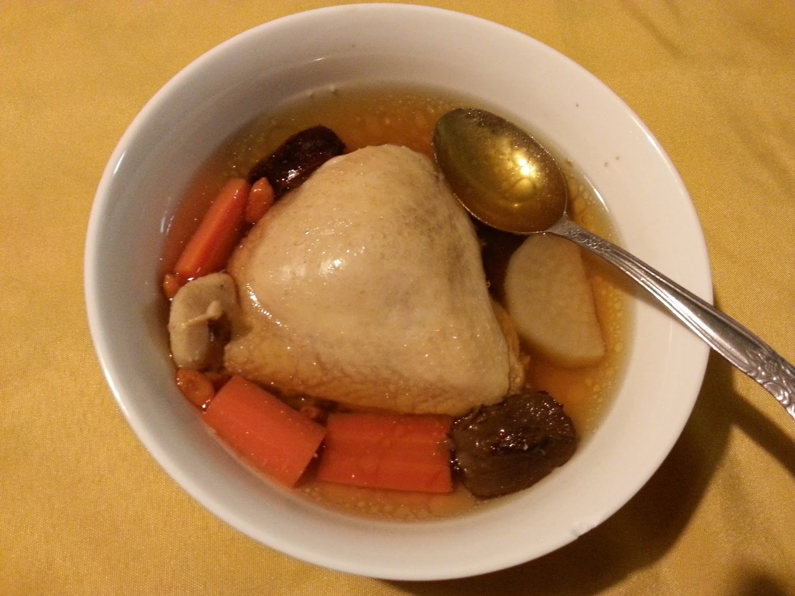 Fortune Cooking Chinese Herbal Soups Chicken soup with Red Dates