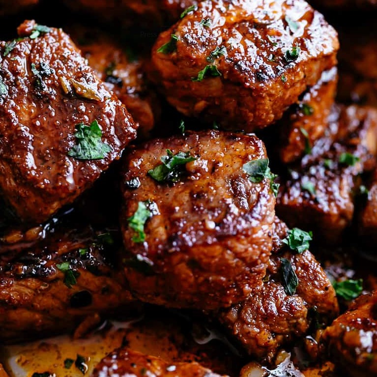 Cajun Butter Steak Bites #dinner #familyfavorite Cajun Butter Steak Bites #dinner #familyfavorite