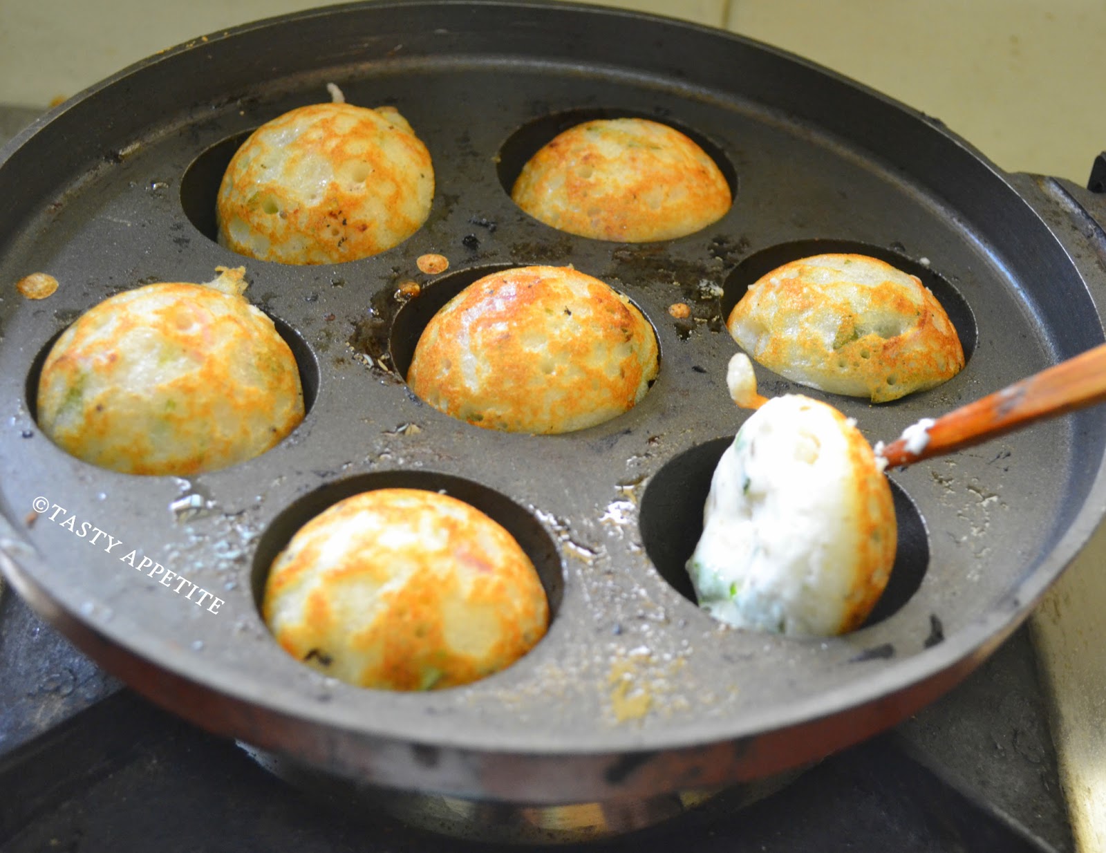 How to make kuli paniyaram sweet in tamil
