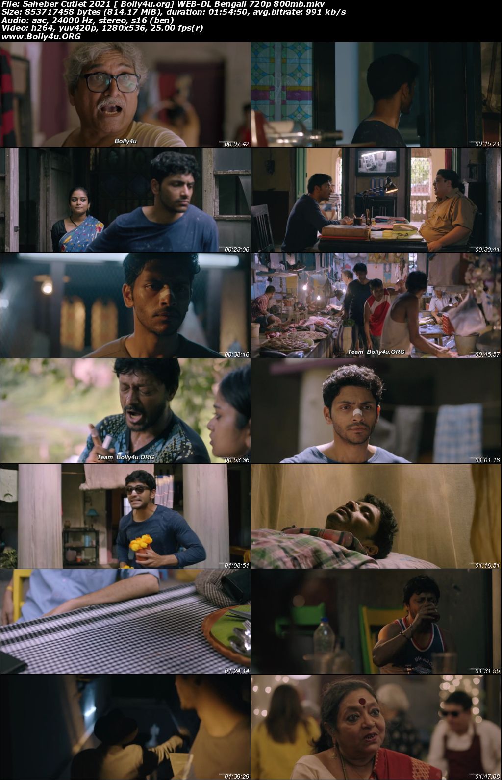 Saheber Cutlet 2021 WEB-DL 300MB Bengali 480p Download