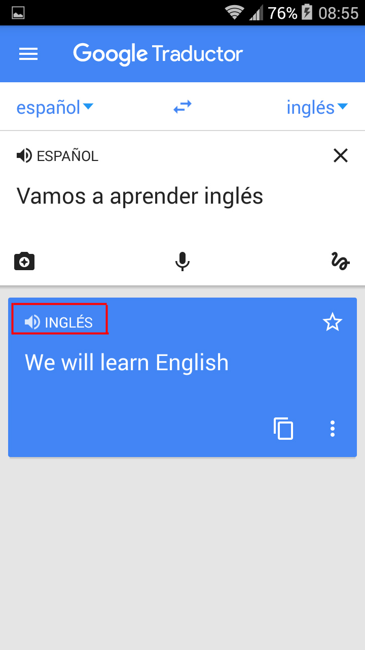 Ingles basico para poder viajar Traductor de Google, una herramienta