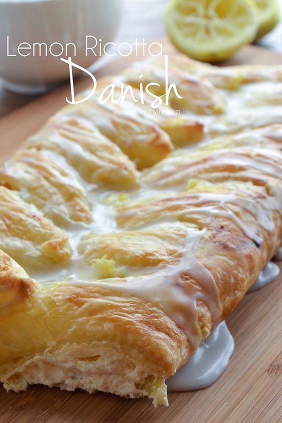 Lemon Ricotta Danish Recipe Easy Dessert