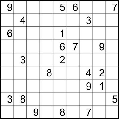Sudoku para imprimir nº 18