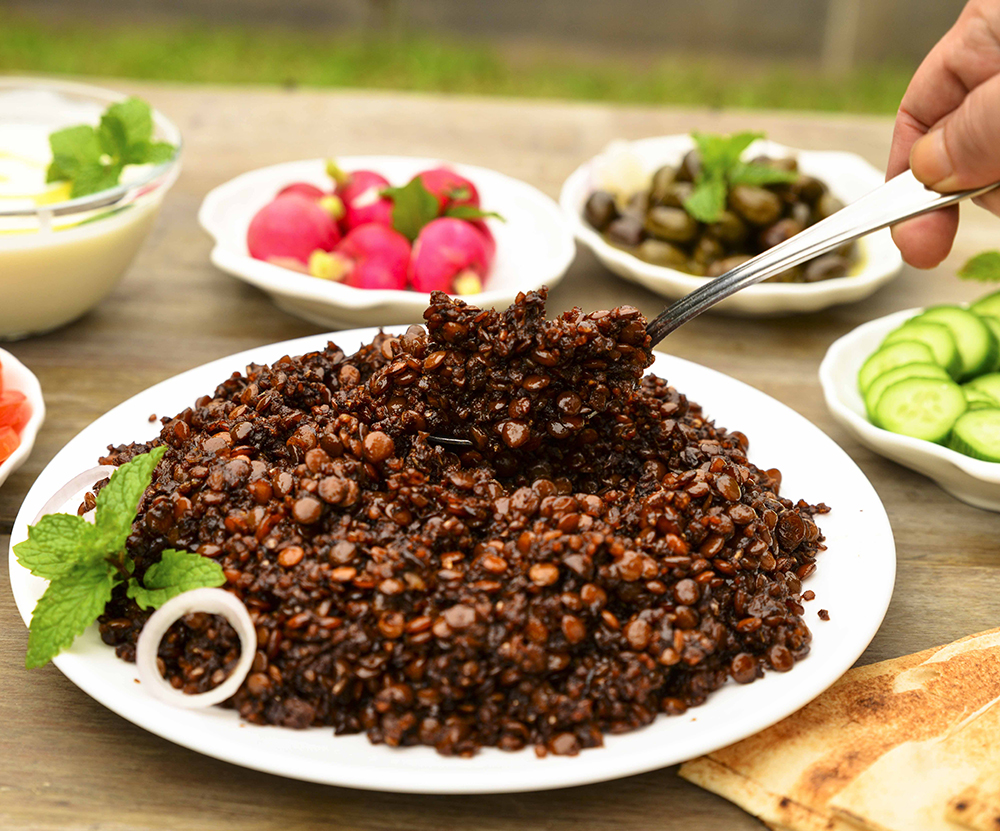 Mujadara Hamra LEBANESE RECIPES