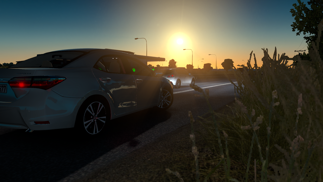 ETS 2 / ATS MOD Toyota Corolla V1R10 (1.35.x)