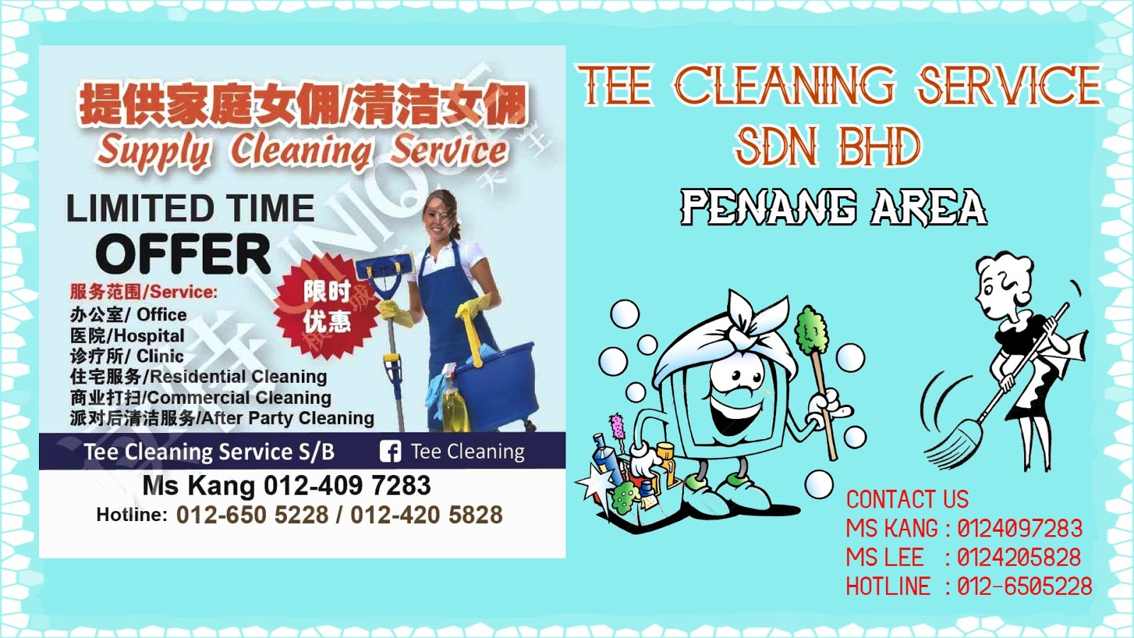 CLEANING SERVICE IN PENANG AREA