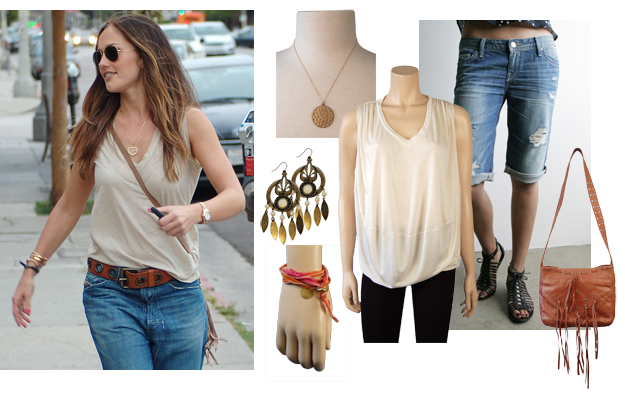 Bad Joanit's good to be bad!: get the look: MINKA KELLY LOOSE V-NECK